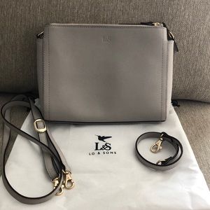 Lo and Sons Crossbody Convertible bag
